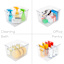 Clear Fridge Freezer Storage Bin, Large