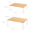 Expandable Bamboo Helper Shelf, White