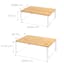 Expandable Bamboo Helper Shelf, White