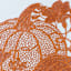 Rust Orange Pumpkin Placemat, 15.5"