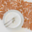 Homespun Harvest Leaf Vinyl Table Runner