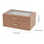2-Drawer Jewelry Box, Brown