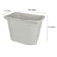 Plastic Storage Container 15L Grey