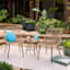 Japi Brut Moss Green Outdoor Planter, Medium
