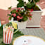 Providence Ella White Square Outdoor Planter, Medium
