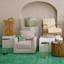 Found & Fable Rae Accent Cabinet with Natural Mango Wood Finish