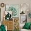Found & Fable Framed Leaf Canvas Wall Art, 40"