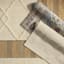 (B870) Found & Fable Aaron Brown & Natural Striped Jute Area Rug, 8x10