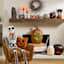 Jack-o'-Lantern Throw Pillow, 14"