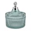 Found & Fable Green Glass Jar, 5"
