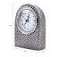 Found & Fable Silver Clock, 4x6
