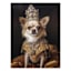 12X16 Victorian Chihuahua Canvas Wall Art