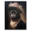 Victorian Pug Canvas Wall Art, 12x16