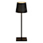 Black Indoor & Outdoor USB Portable Rechargeable Lamp