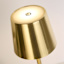 Gold Indoor & Outdoor USB Portable Rechargeable Lamp