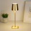 Gold Indoor & Outdoor USB Portable Rechargeable Lamp