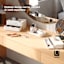 Glam Organizer Large Wht/Gry