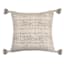2-Pack Dotted Slub Throw Pillow, 18"