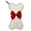 Red Dog Bone Stocking, 18"