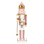 Pink & Gold Nutcracker, 15"