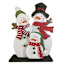 Homespun Holiday Wooden Snowman Tabletop Decor, 6"