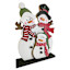 Homespun Holiday Wooden Snowman Tabletop Decor, 6"
