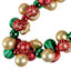 Classic Christmas Red, Green & Gold Shatterproof Garland, 72"