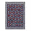 (D610) Providence Matrix Jacobean Floral Washable Area Rug, 8x10