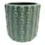 Indoor Textured Mini Green Pot, 3.6"