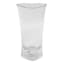 7In Heart Shaped Clear Glass Vase