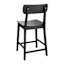 Cline Counter Stool, Black