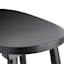 Honeybloom Hayley Counter Stool, Black
