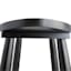 Honeybloom Hayley Counter Stool, Black
