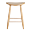 Honeybloom Hayley Counter Stool, Rustic Natural Finish
