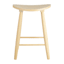 Honeybloom Hayley Counter Stool, White Oak Finish