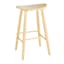 Hayley Barstool, White Oak Finish
