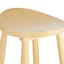 Hayley Barstool, White Oak Finish