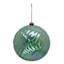 Oh Joy! Aqua Ball Ornament, 8.5"