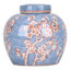Multi Floral Ceramic Vase, 6"