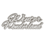 Silver Winter Wonderland Cutout Table Sign, 24"