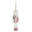 Pink Wooden Nutcracker Ornament, 5"