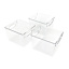 3-Pack Square Pantry Bin, Medium