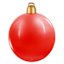 Opaque Red Giant Blow-Up Inflatable Ornament, 48"