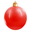 Opaque Red Giant Blow-Up Inflatable Ornament, 48"