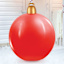 Opaque Red Giant Blow-Up Inflatable Ornament, 48"
