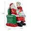 Classic Christmas Sitting Santa & Mrs.Claus', 8"