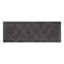 Diamond Dark Grey Bath Runner 22X60
