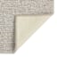 Striped Tan And White Bath Runner 22X60