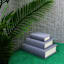 Grey Linen Nested Book Box, 9"