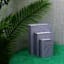 Grey Linen Nested Book Box, 9"